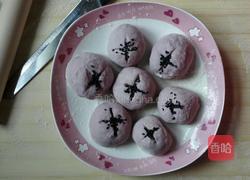 紫薯包 芋头包的做法图解6