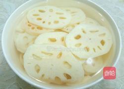 凉拌香辣莲藕的做法图解2