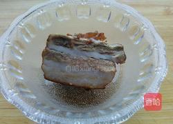 爆炒烧肉甘蓝菜的做法图解4