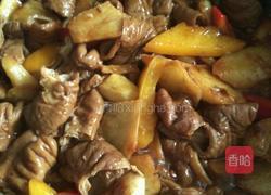 干锅肥肠的做法图解4