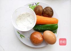 营养早餐蛋饼的做法图解1