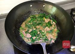 韭菜炒猪肝的做法图解7