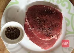 黑椒牛排餐的做法图解2