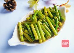 腌蒜苔的做法图解10