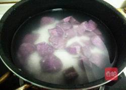 紫薯燕麦粥的做法图解3