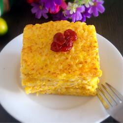 米饭鸡蛋饼的做法[图]