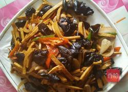 小炒木耳香干的做法图解12