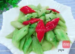 蒜茸炒丝瓜的做法图解15