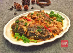 红烧鱼头的做法图解10