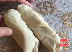 花朵.豆沙杏仁酥饼的做法图解1