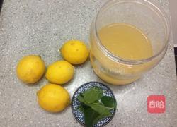 柠檬薄荷水的做法图解1