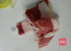肉炒粉皮的做法图解3