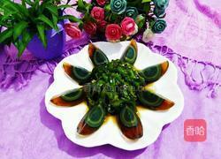 火烧辣椒拌皮蛋的做法图解9