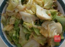 炝炒莲白的做法图解5