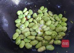 葱香蚕豆的做法图解5