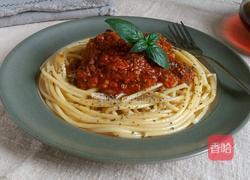 番茄肉酱意面的做法图解12