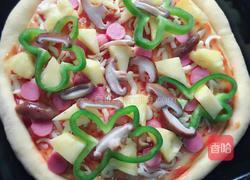 番茄奶酪披萨的做法图解14