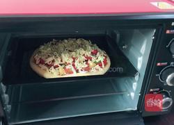 番茄奶酪披萨的做法图解17