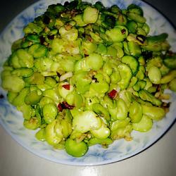 爆炒蚕豆的做法[图]