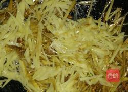 土豆丝炒肉的做法图解5