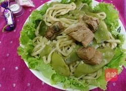 油豆角焖面的做法图解6