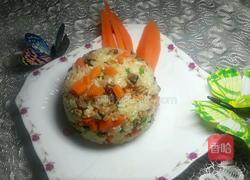 胡萝卜糯米饭的做法图解7