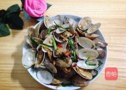 姜葱炒花甲的做法图解11