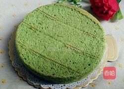 八寸菠菜戚风的做法图解13