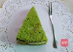 八寸菠菜戚风的做法图解14