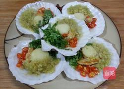 蒜蓉蒸扇贝的做法图解6