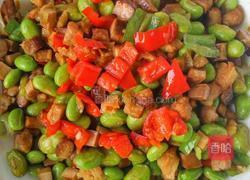 辣炒青豆香干粒的做法图解7