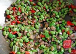 辣炒青豆香干粒的做法图解6