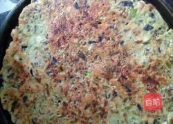 槐花鸡蛋煎饼的做法图解7