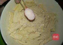 黄瓜凉拌腐竹的做法图解4