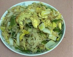 鸡蛋炒米粉[图]