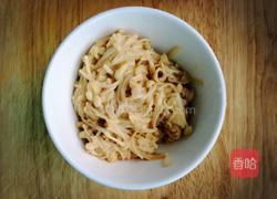 麻汁金针菇的做法图解2