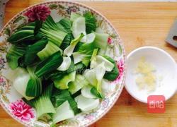 素炒木耳青菜的做法图解2