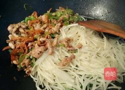 肉丝炒豆芽的做法图解10