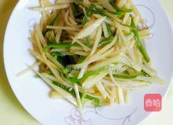 土豆炒青椒的做法图解7