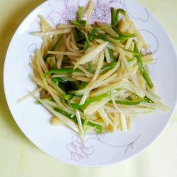 土豆炒青椒的做法[图]