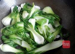 家常清炒油菜的做法图解5