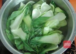 清炒油菜的做法图解2