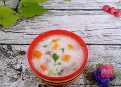 胡萝卜瘦肉粥的做法图解8