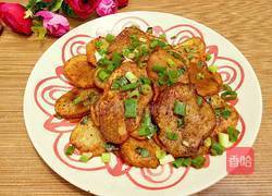 煎土豆片的做法图解10