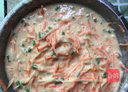 萝卜鸡蛋饼的做法图解5