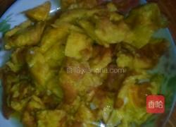 蒜苔炒鸡蛋的做法图解2