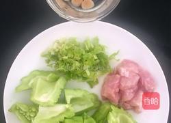 竹荪干贝凉瓜汤的做法图解2