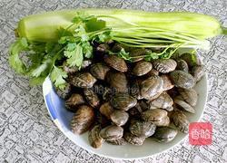 丝瓜花蛤汤的做法图解1