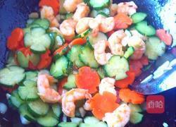 虾仁炒小黄瓜的做法图解11