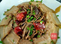 茶树菇炒五花肉的做法图解6